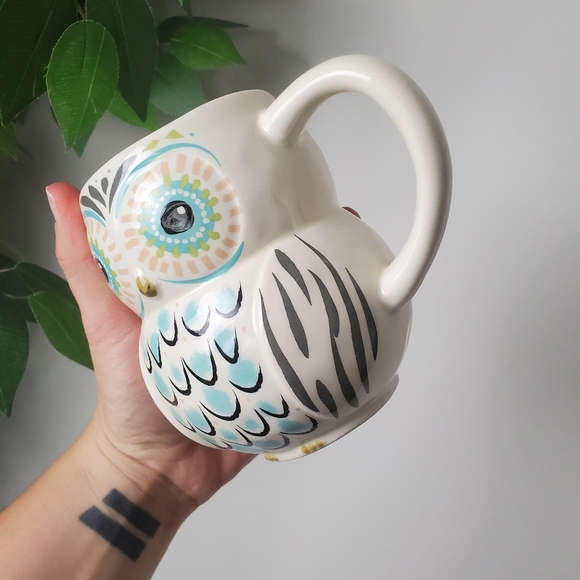Charming Owl Ceramic Coffee Mug Candle Coffee Scented - Picture 5 of 11